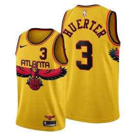 Maillot NBA Atlanta Hawks Kevin Huerter 3 Nike 2021-22 City Edition Throwback 90s Swingman - Homme